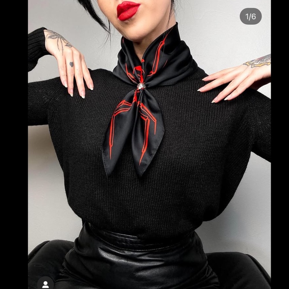Foxblood x Eliza Sidney Limited Edition Scarf